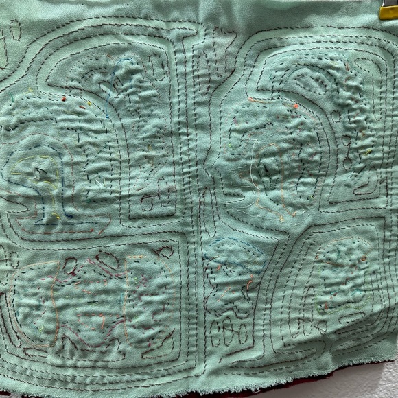 Kuna Indian Mola Textile Panama Latin America Applique Vintage Authentic - Picture 6 of 6